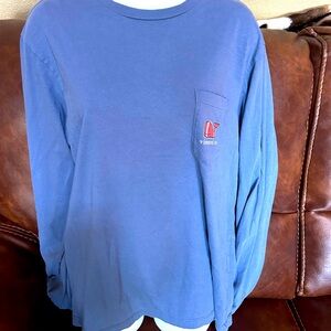 VINEYARD VINE SMALL POCKET LONG SLEEVE T SHIRT